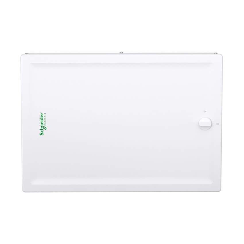 Schneider Electric 8 Way Double Door Metal - TPN DBs (IP43), A9HTND08