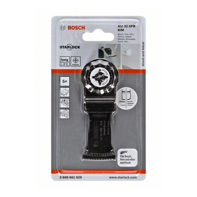 Bosch 32 mm Dia. Plunge-cutting Saw Blades, 2 608 661 629
