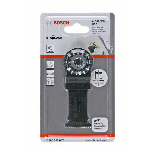 Bosch 32 mm Dia. Plunge-cutting Saw Blades, 2 608 661 637 — view 2