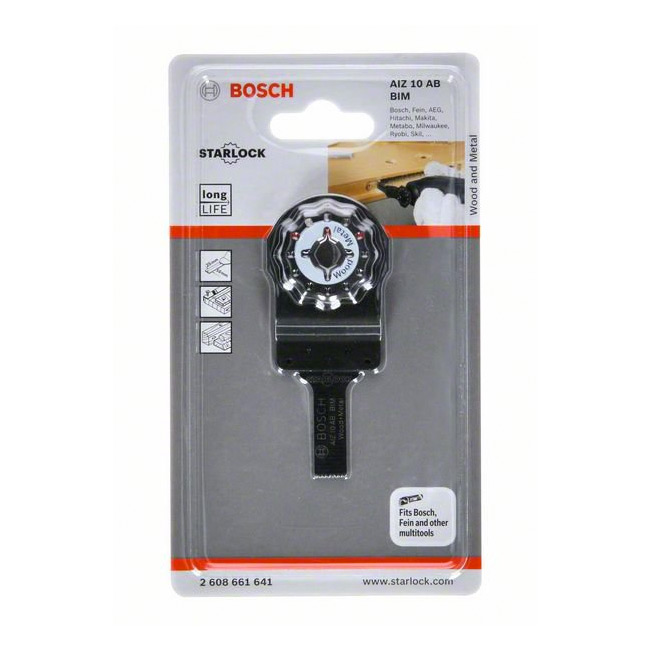 Bosch 10 mm Dia. Plunge-cutting Saw Blades, 2 608 661 641
