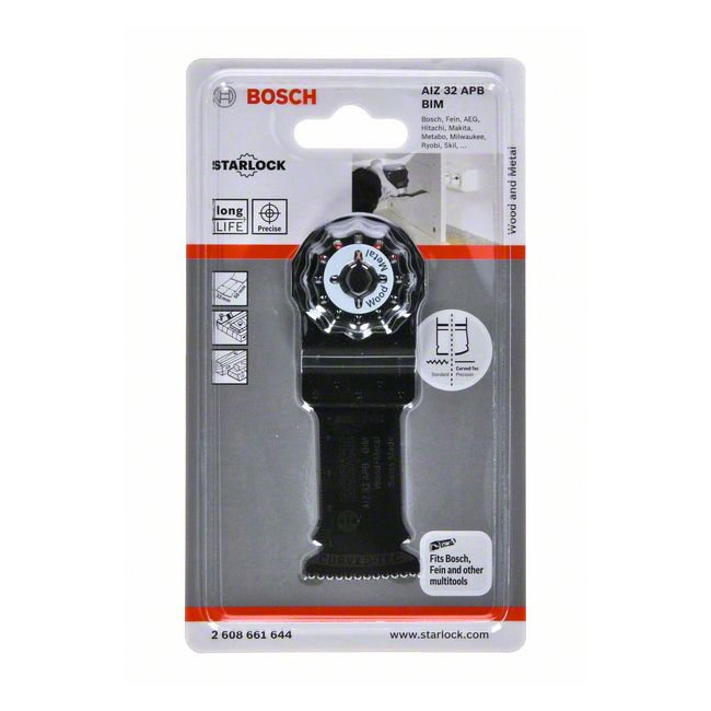 Bosch 32 mm Dia. Plunge-cutting Saw Blades, 2 608 661 644 — view 2
