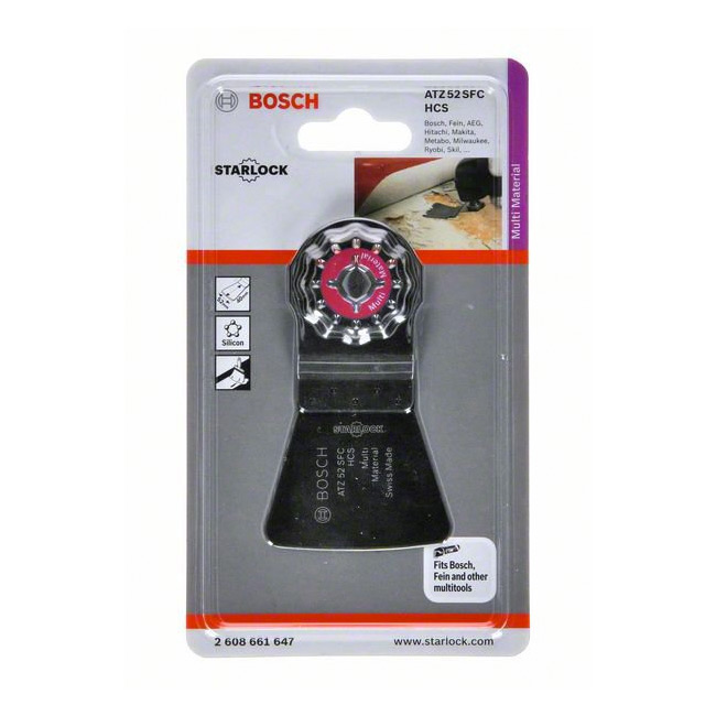 Bosch 52 mm Dia. Blades / Scrapers Saw Blades, 2 608 661 647
