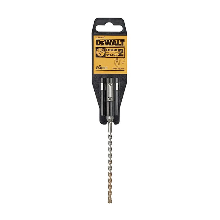 Dewalt 5.00 x 160 mm Extreme SDS Plus 2 Cutter Drill Bit, DT9505-QZ — view 2