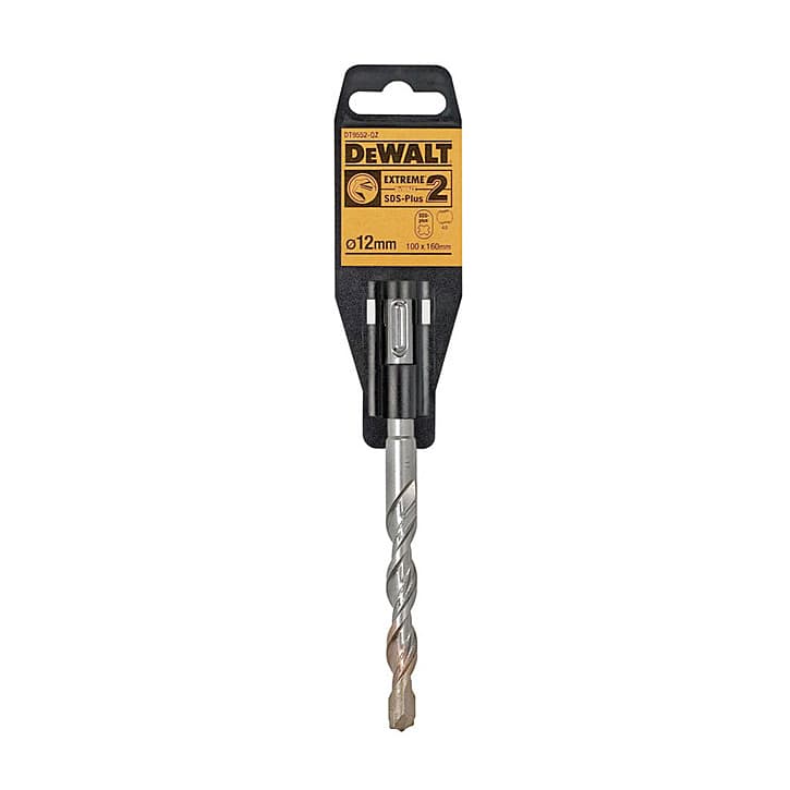 Dewalt 12 x 160 mm Extreme SDS Plus 2 Cutter Drill Bit, DT9552-QZ — view 2