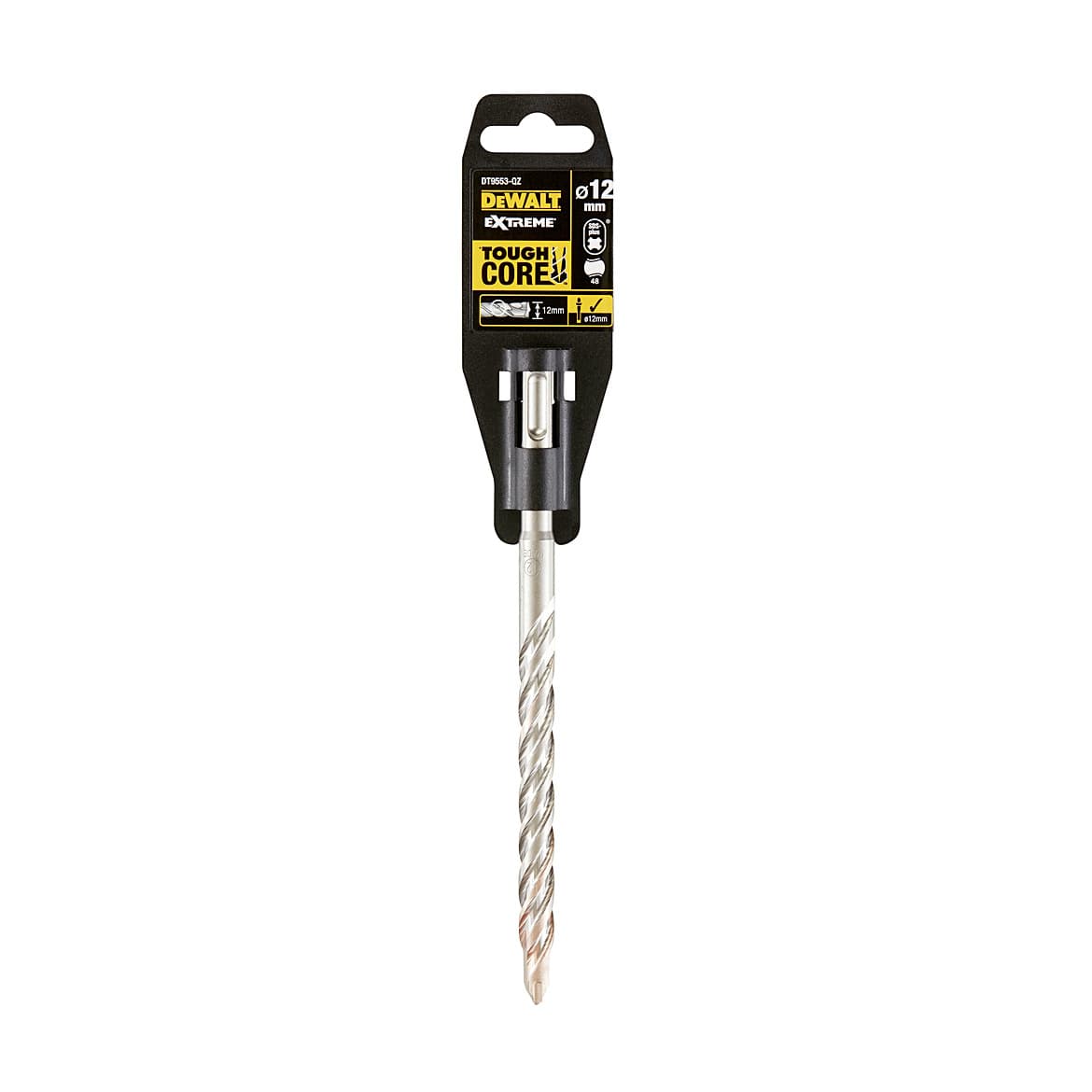 Dewalt 12 x 200 mm Extreme SDS Plus 2 Cutter Drill Bit, DT9553-QZ