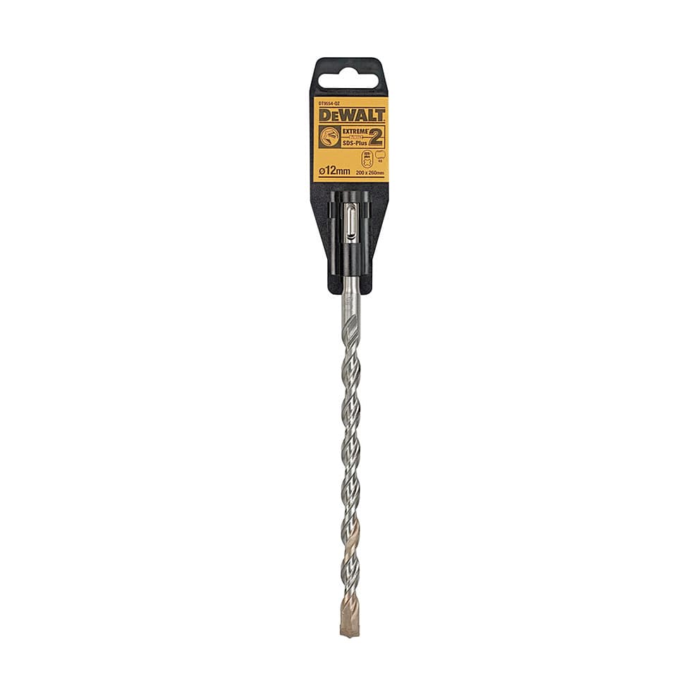 Dewalt 12 x 260 mm Extreme SDS Plus 2 Cutter Drill Bit, DT9554-QZ — view 2