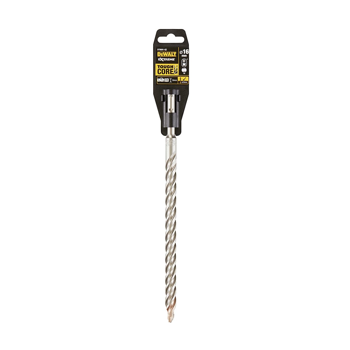 Dewalt 16 x 300 mm Extreme SDS Plus 2 Cutter Drill Bit, DT9581-QZ