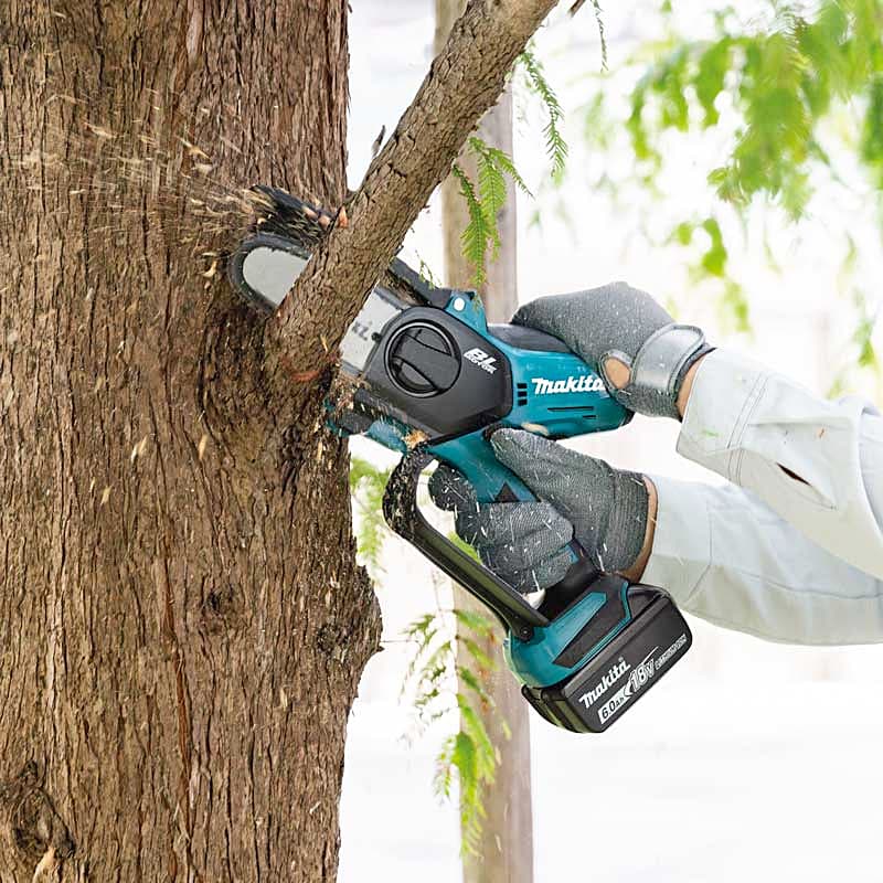 Makita 18V LXT BL 100 mm (4") Cordless Pruning Saw with Rapid Charger & 1 Pcs 3.0 Ah Battery, DUC101SF — view 3