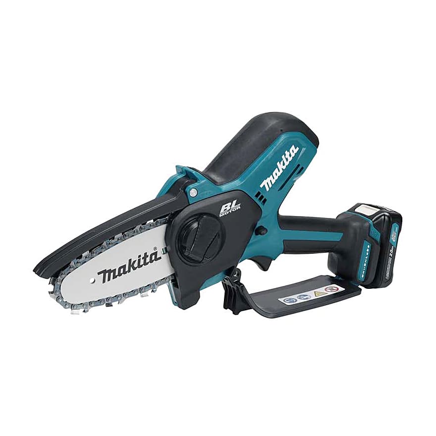 Makita 12Vmax CXT BL 100 mm (4") Cordless Pruning Saw with Charger & 1 Pcs 2.0 Ah Battery, UC100DWA — view 1