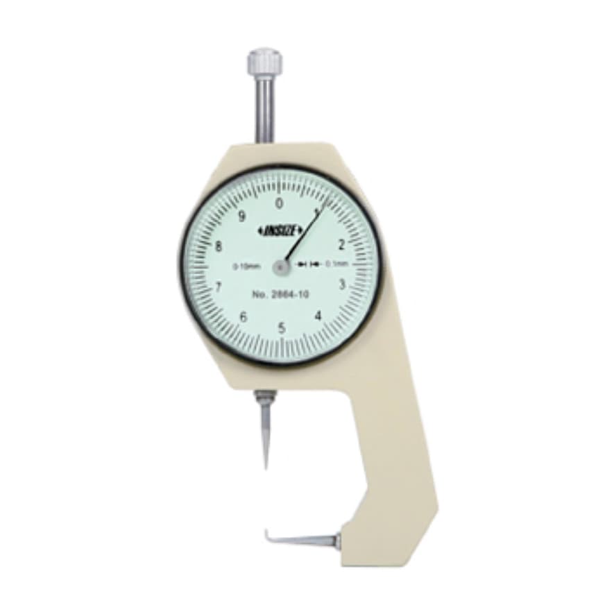 Insize 0 - 10 mm Thickness Gauge with Pointed Tips, 2864-10 — view 1