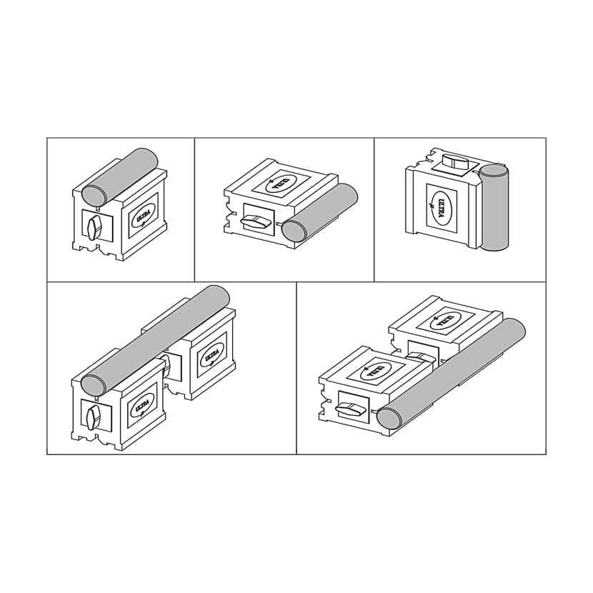 Ultra 100 x 70 x 95 mm Hardened & Ground Magnetic "V" Block, UL 32003 Hard