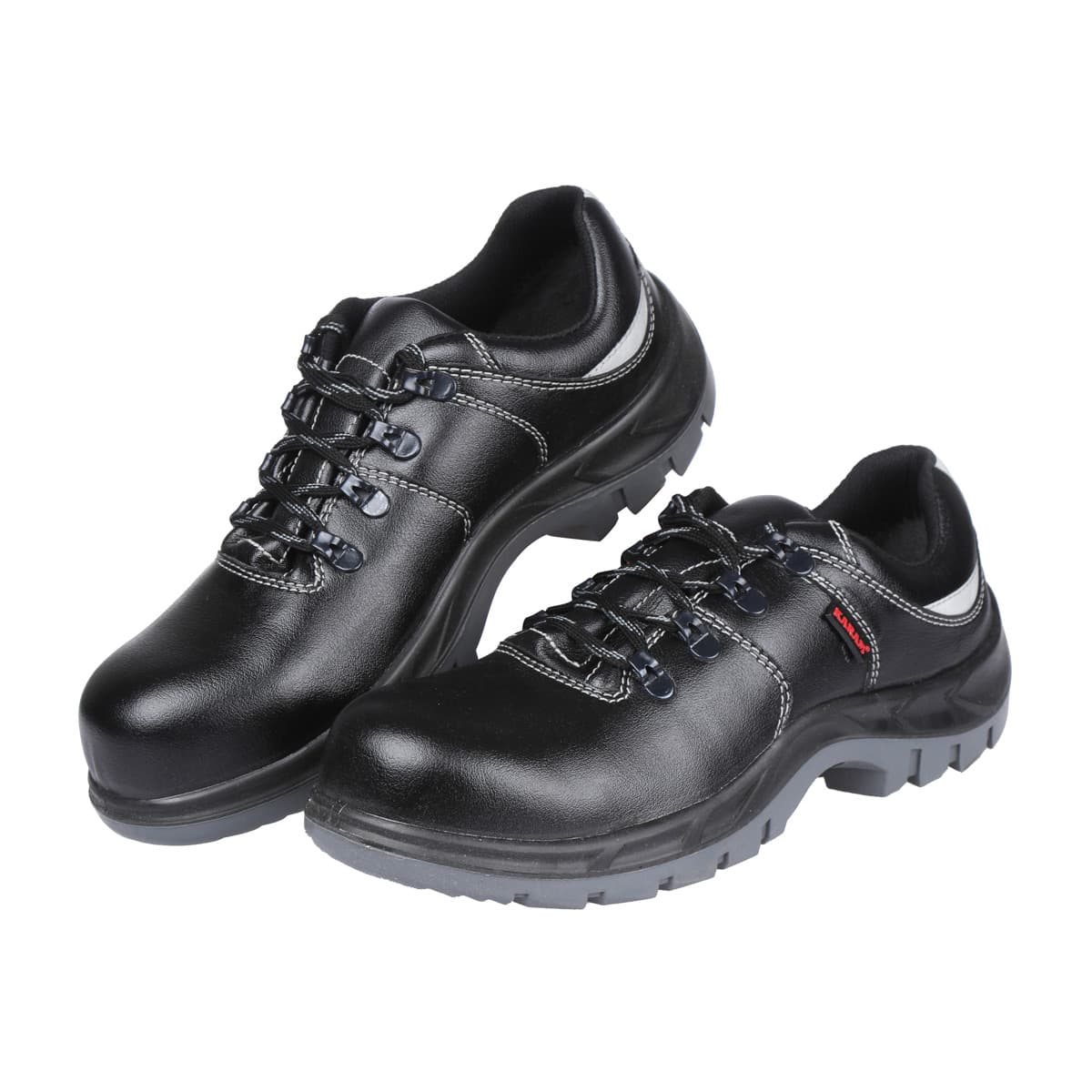 Karam Men's Deluxe Abawrf Safety Shoe - Fibre Toe (Black), FS15BL — view 3