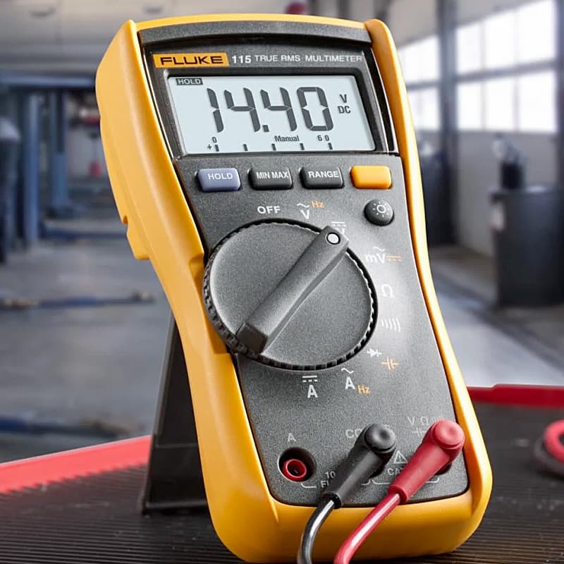 Fluke 115 6000 Counts / 600V True-RMS Field Technicians Digital Multimeter — view 4