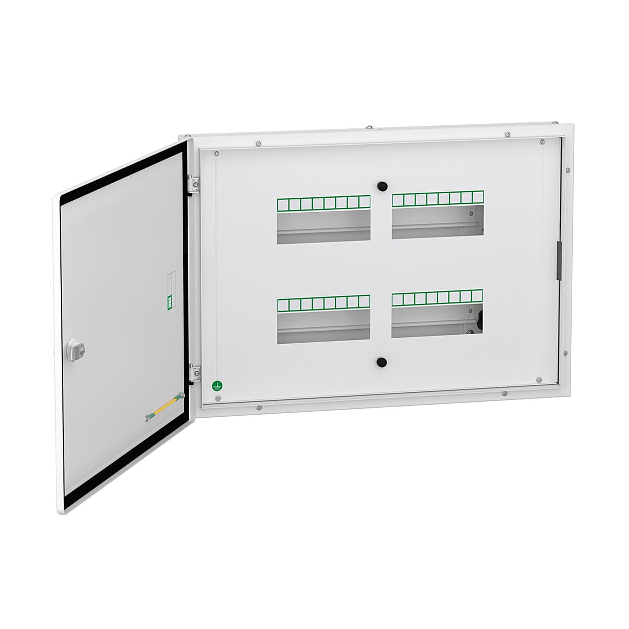 Schneider Electric 8 Way Single Door - TPN DBs (IP30), A9HTNS08