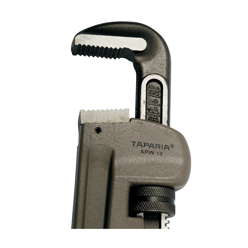 Taparia 18 Inch / 450 mm Aluminium Handle Pipe Wrench, APW 18 — view 3