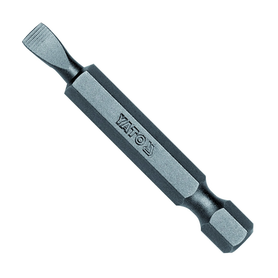 Yato 50 mm (Length) x 5 mm (Blade Dia.) Slotted Screwdrivers Bits (Pack of 50 Pcs), YT-7842
