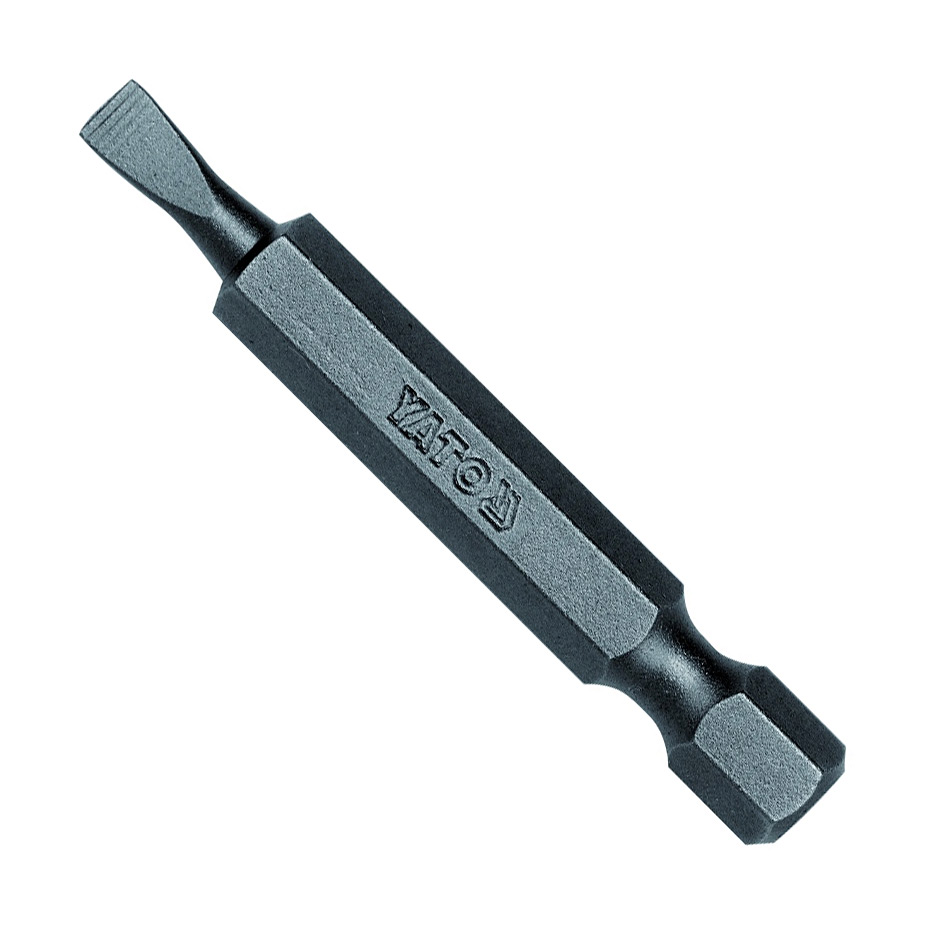 Yato 50 mm (Length) x 4 mm (Blade Dia.) Slotted Screwdrivers Bits (Pack of 50 Pcs), YT-7841