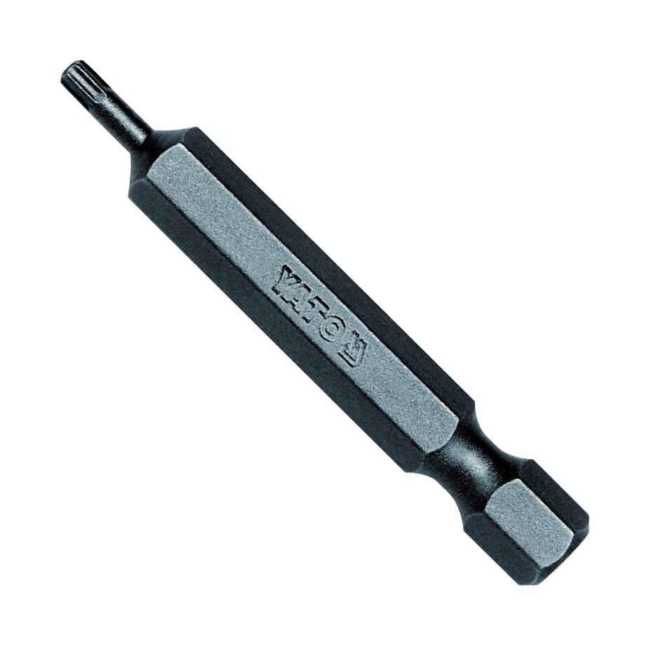 Yato T10 x 50 mm Length Torx Security Screwdrivers Bits (Pack of 50 Pcs), YT-7862