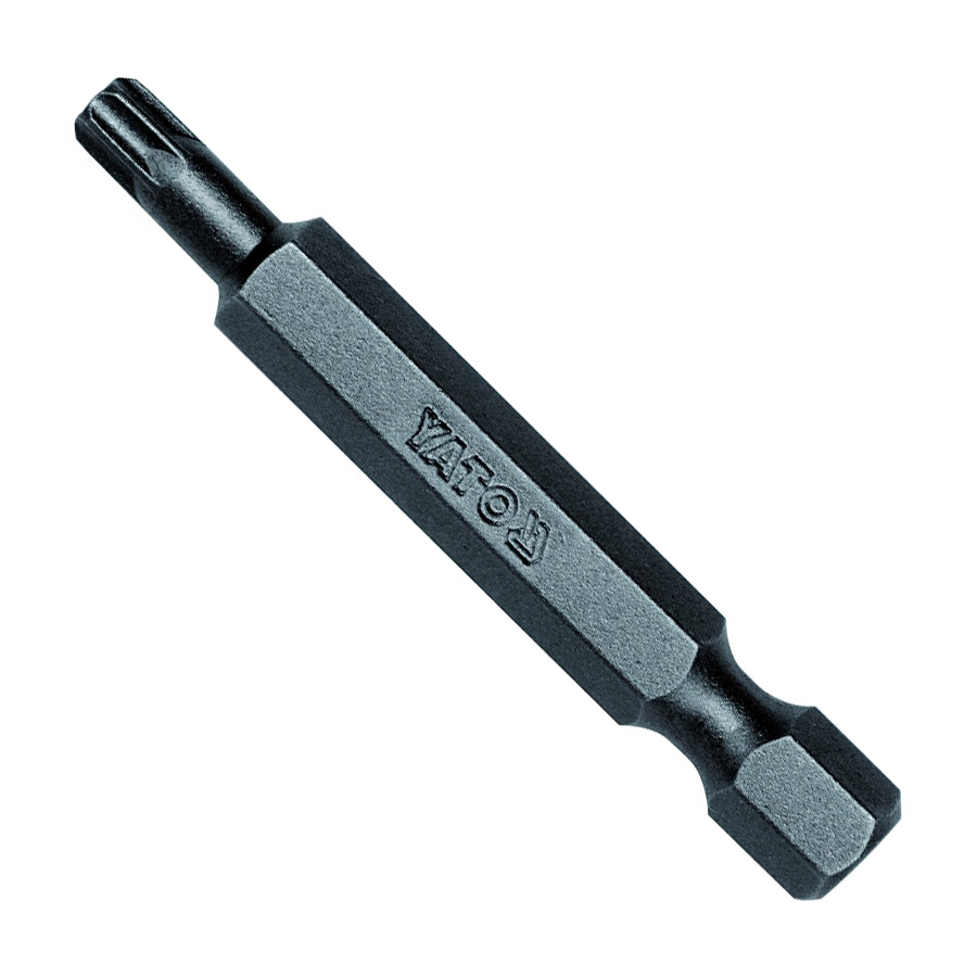 Yato T25 x 50 mm Length Torx Security Screwdrivers Bits (Pack of 50 Pcs), YT-7865