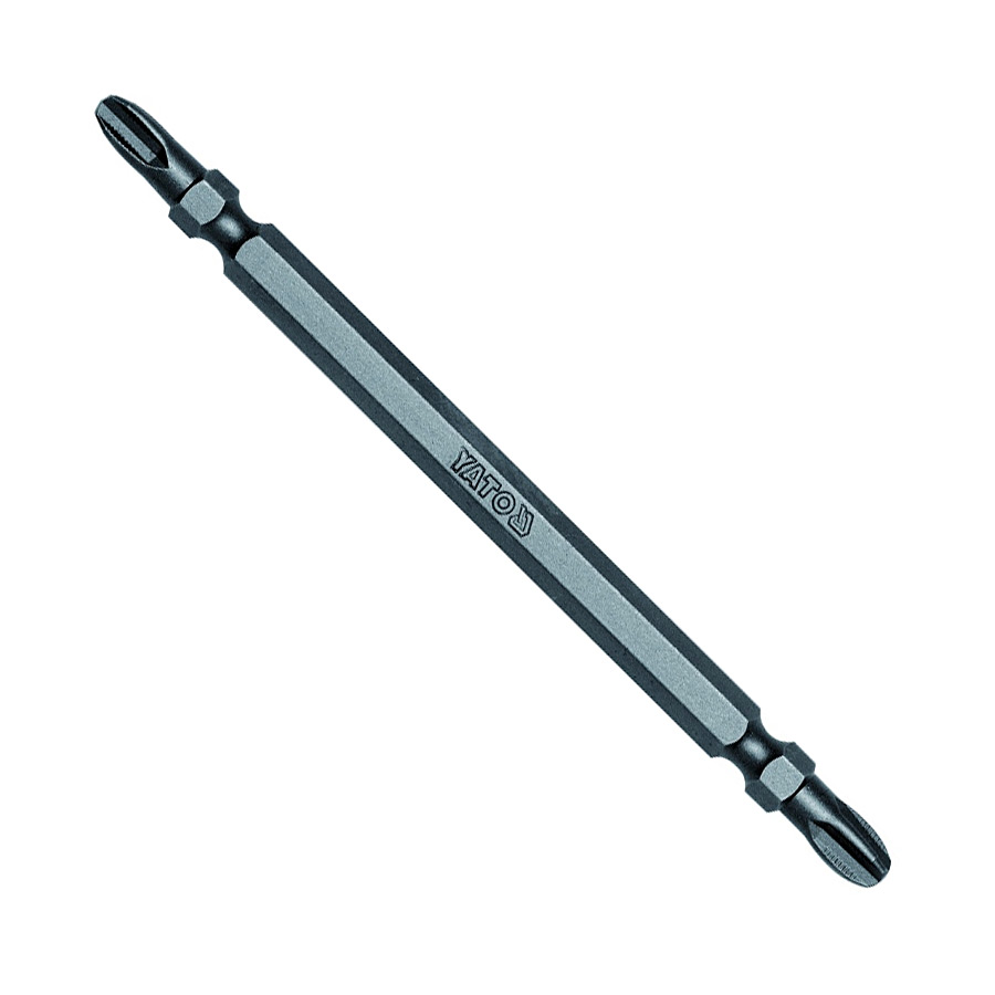 Yato PH3 x 110 mm Length Phillips Double End Screwdriver Bits (Pack of 20 Pcs), YT-7890