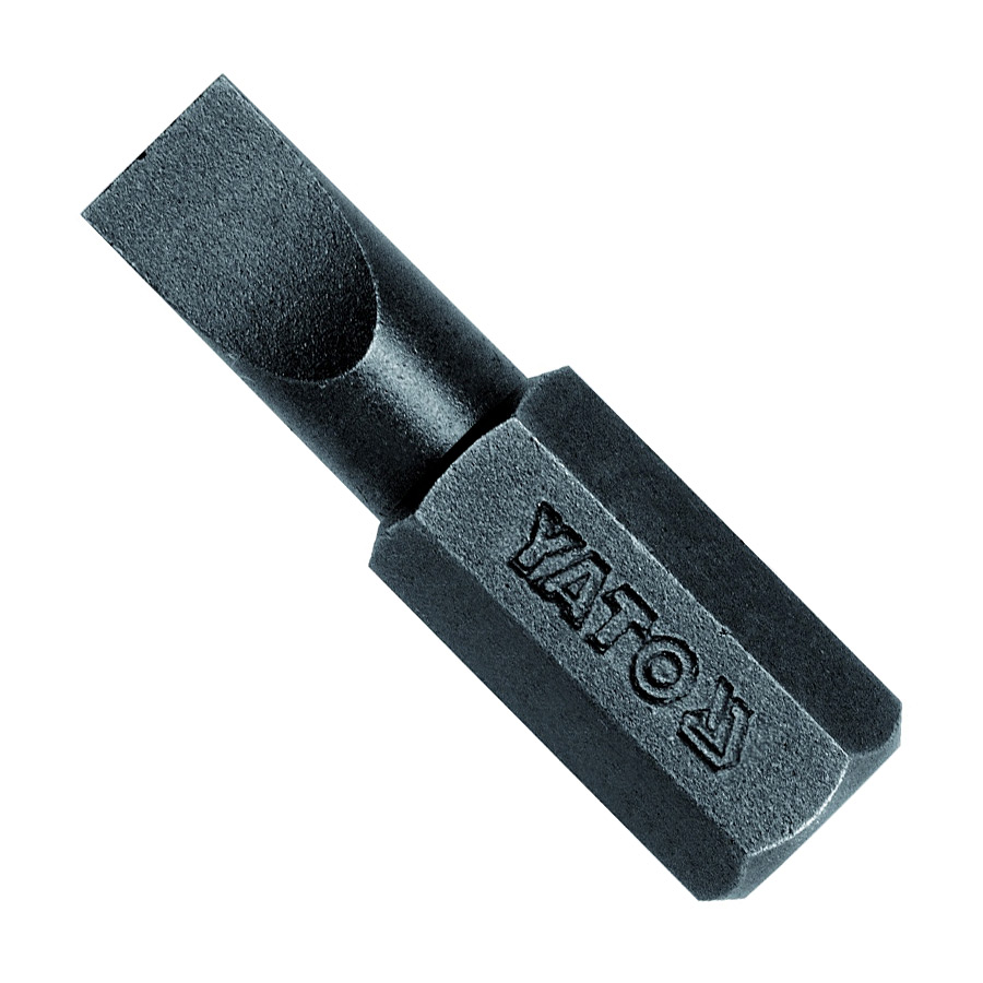 Yato 30 mm (Length) x 6.5 mm (Blade Dia.) Impact Slotted Screwdriver Bits (Pack of 50 Pcs), YT-7892