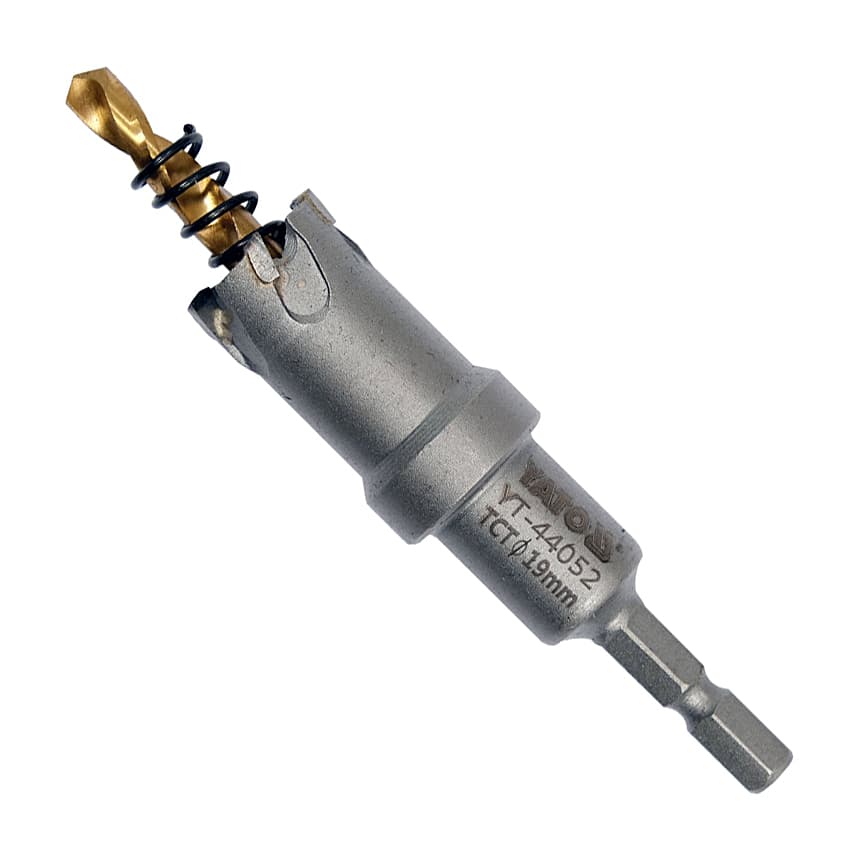 Yato 19 mm TCT Holesaw for Metal, YT-44052