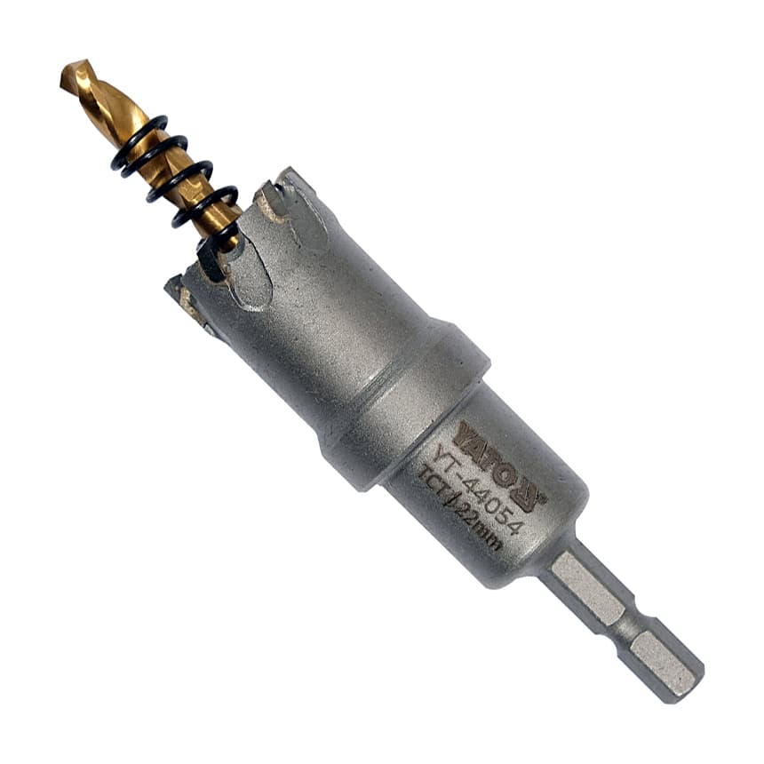 Yato 22 mm TCT Holesaw for Metal, YT-44054