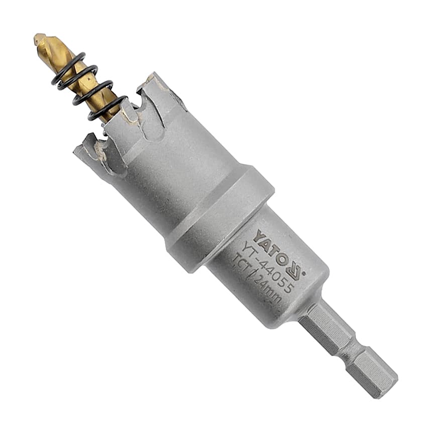 Yato 24 mm TCT Holesaw for Metal, YT-44055