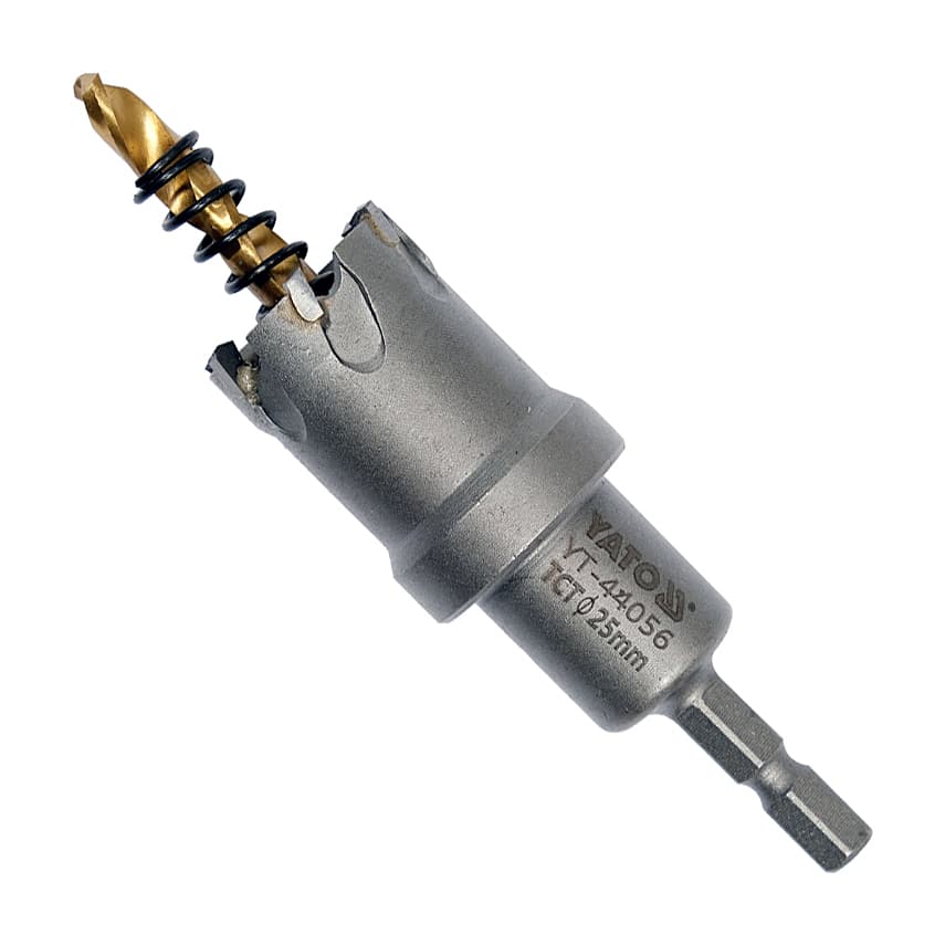 Yato 25 mm TCT Holesaw for Metal, YT-44056
