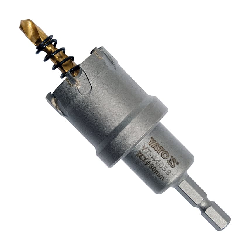 Yato 30 mm TCT Holesaw for Metal, YT-44058