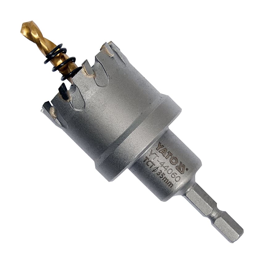 Yato 35 mm TCT Holesaw for Metal, YT-44060
