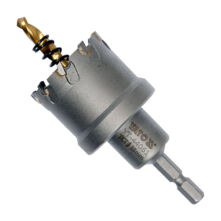 Yato 38 mm TCT Holesaw for Metal, YT-44061