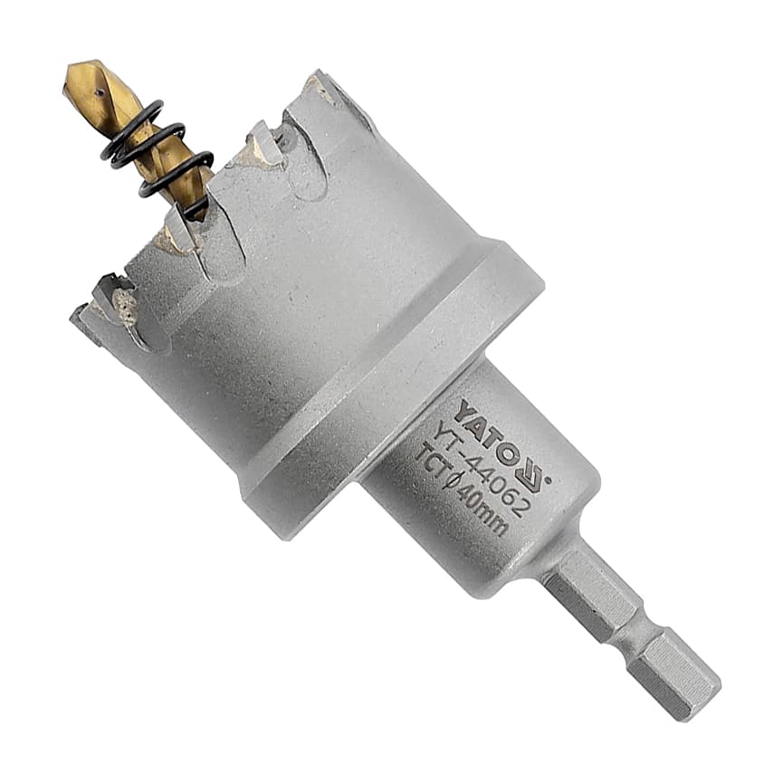 Yato 40 mm TCT Holesaw for Metal, YT-44062