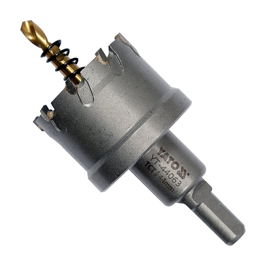 Yato 44 mm TCT Holesaw for Metal, YT-44063
