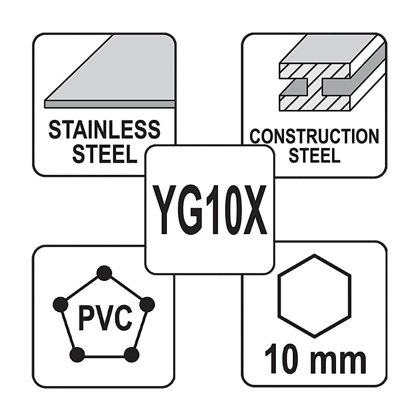 Yato 54 mm TCT Holesaw for Metal, YT-44067