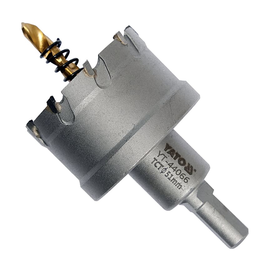 Yato 51 mm TCT Holesaw for Metal, YT-44066