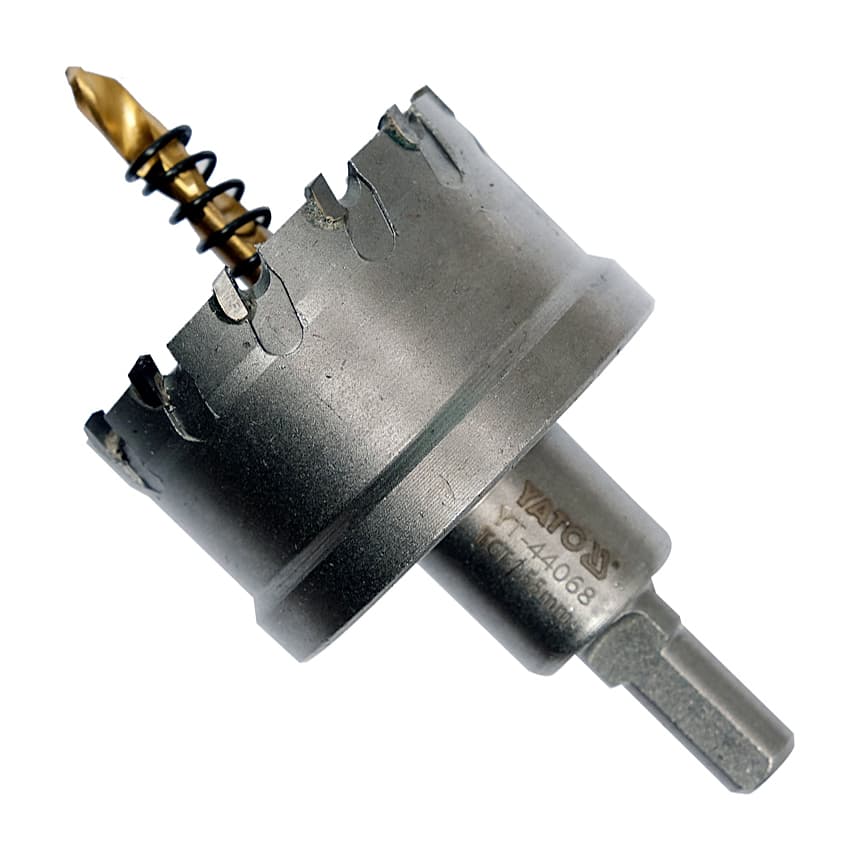Yato 55 mm TCT Holesaw for Metal, YT-44068