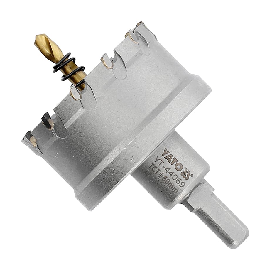 Yato 60 mm TCT Holesaw for Metal, YT-44069