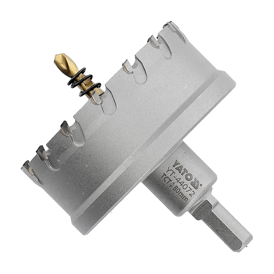Yato 80 mm TCT Holesaw for Metal, YT-44072