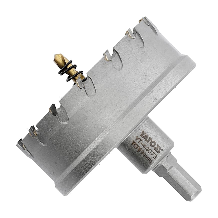 Yato 90 mm TCT Holesaw for Metal, YT-44073