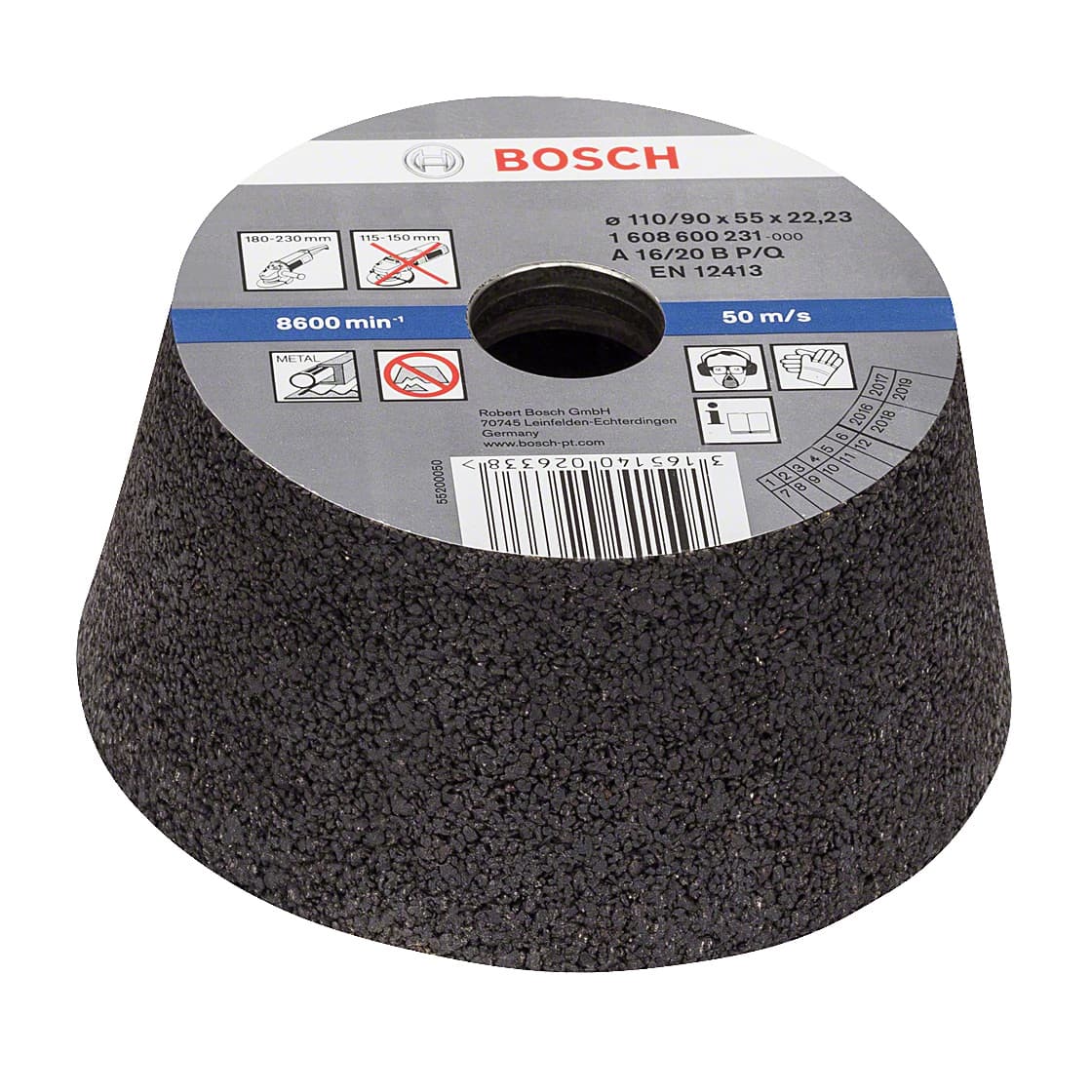 Conical Cup wheel