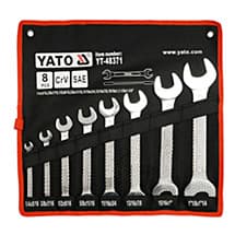 Double Ended Open Jaw Spanner Sets